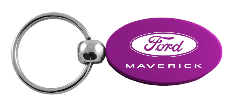 Maverick 2022 Oval Key Fob - Purple