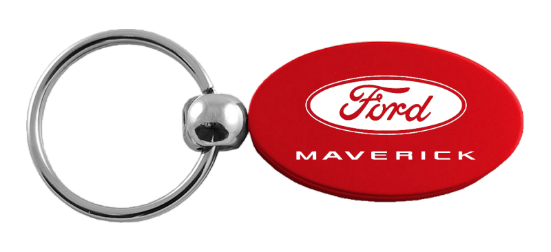 Maverick 2022 Oval Key Fob - Red