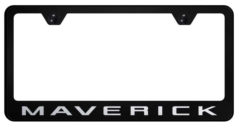 Maverick 2022 Stainless Steel Frame - Laser Etched Black