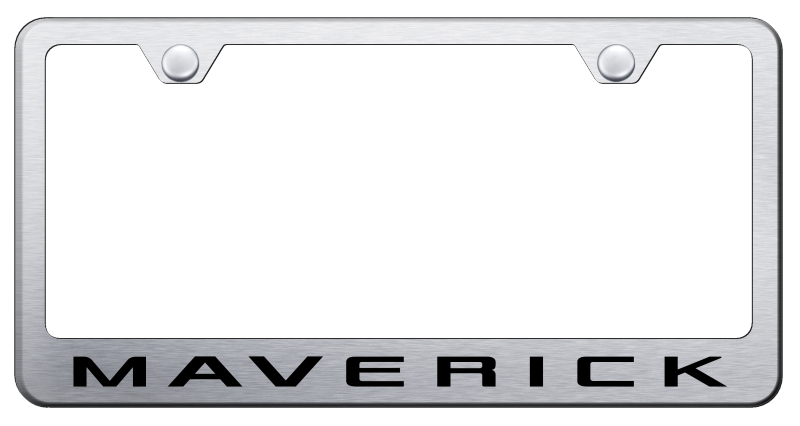 Maverick 2022 Stainless Steel Frame - Laser Etched Brushed