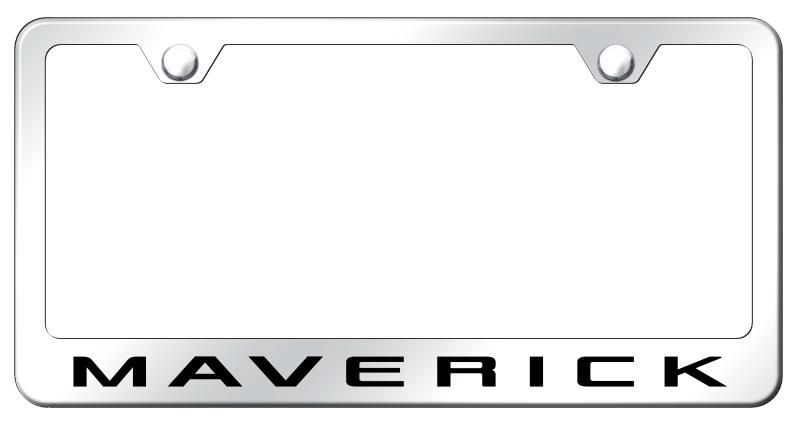 Maverick 2022 Stainless Steel Frame - Laser Etched Mirrored