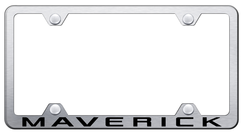 Maverick 2022 Steel Wide Body Frame - Laser Etched Brushed
