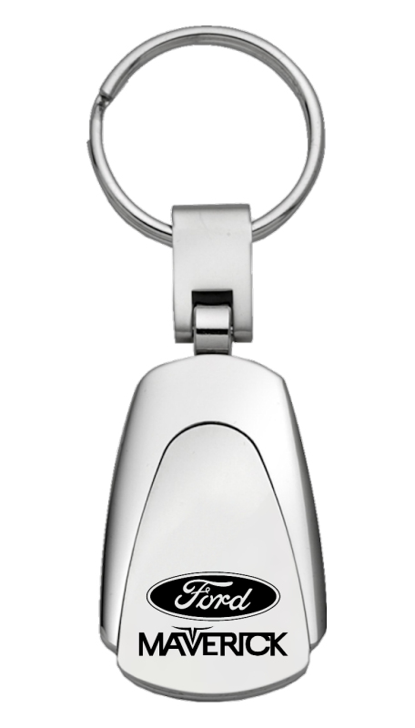 Maverick Teardrop Key Fob - Silver