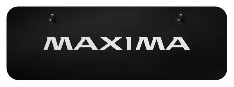 Maxima Mini Plate - Laser Etched Black
