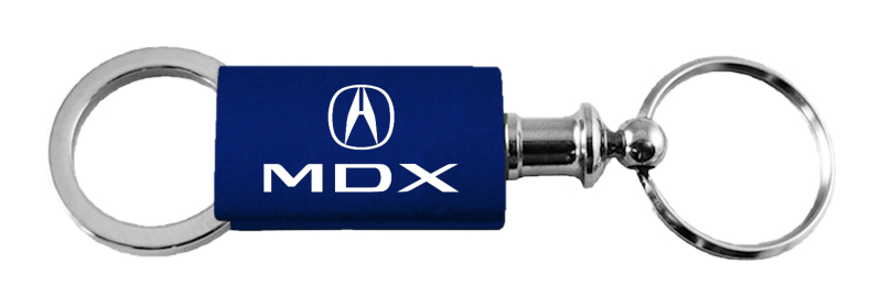 MDX Anodized Aluminum Valet Key Fob - Navy