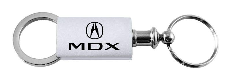 MDX Anodized Aluminum Valet Key Fob - Silver
