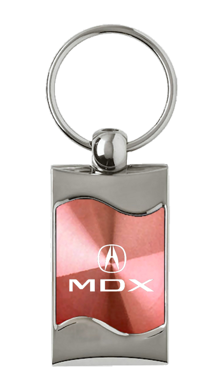 MDX Rectangular Wave Key Fob - Pink