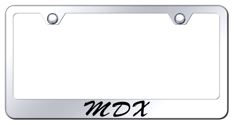MDX Script Stainless Steel Frame - Laser Etched Mirrored
