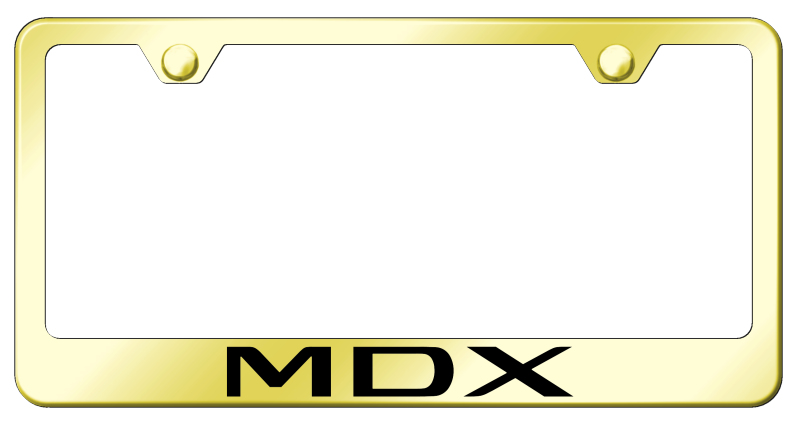 MDX Stainless Steel Frame - Laser Etched Gold