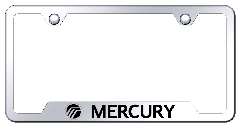 Mercury Cut-Out Frame - Laser Etched Mirrored