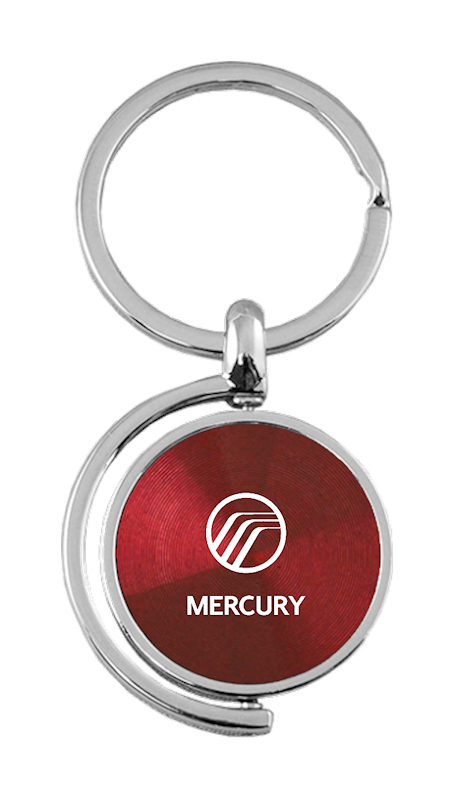 Mercury Spinner Key Fob - Burgundy