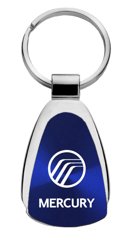 Mercury Teardrop Key Fob - Blue