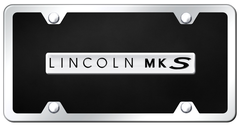 MKS Name Acrylic Kit - Chrome on Black