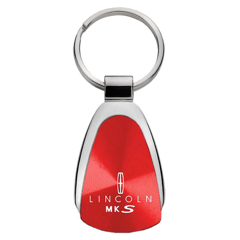 MKS Teardrop Key Fob - Red