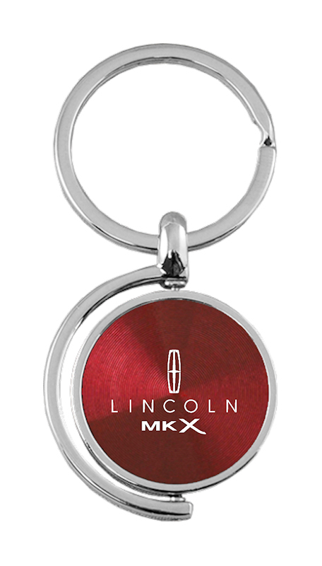 MKX Spinner Key Fob - Burgundy