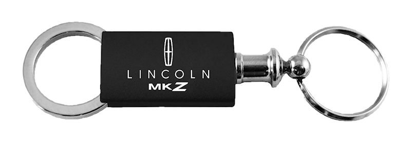 MKZ Anodized Aluminum Valet Key Fob - Black