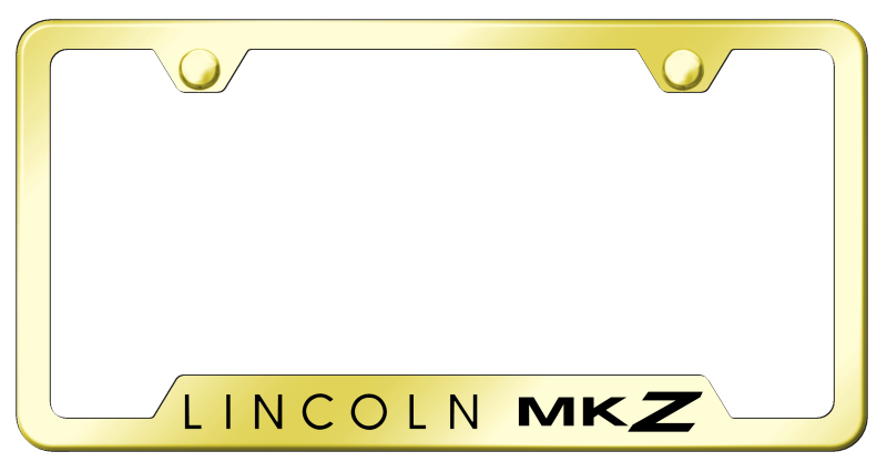MKZ Cut-Out Frame - Laser Etched Gold