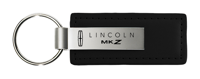 MKZ Leather Key Fob - Black