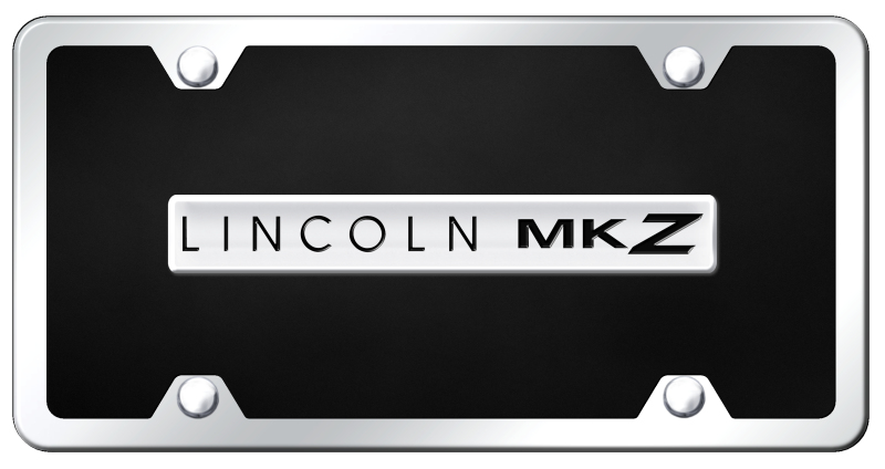 MKZ Name Acrylic Kit - Chrome on Black