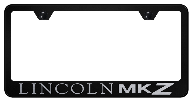 MKZ Stainless Steel Frame - Laser Etched Black