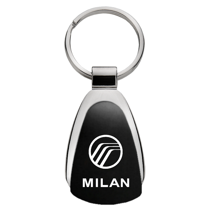 MLN Teardrop Key Fob - Black