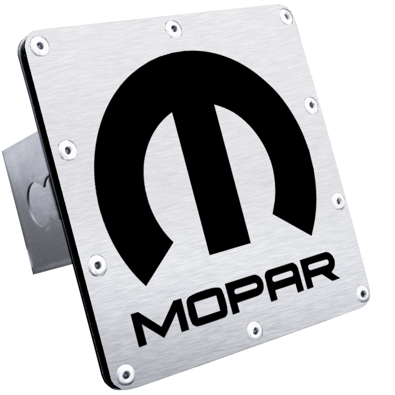 Mopar Class III Trailer Hitch Plug - Brushed