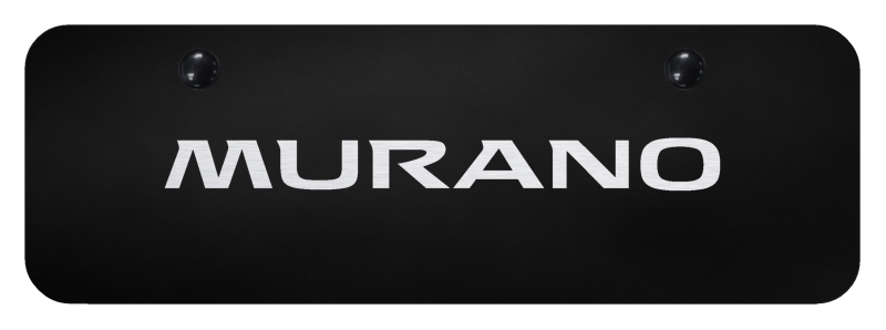 Murano Mini Plate - Laser Etched Black