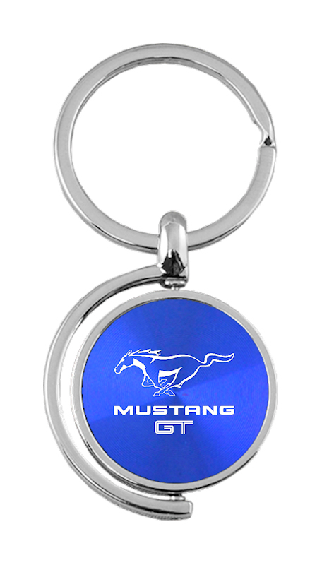 Mustang GT Spinner Key Fob - Blue