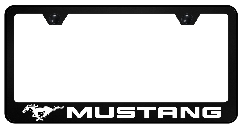 Mustang PC Frame - UV Print on Black