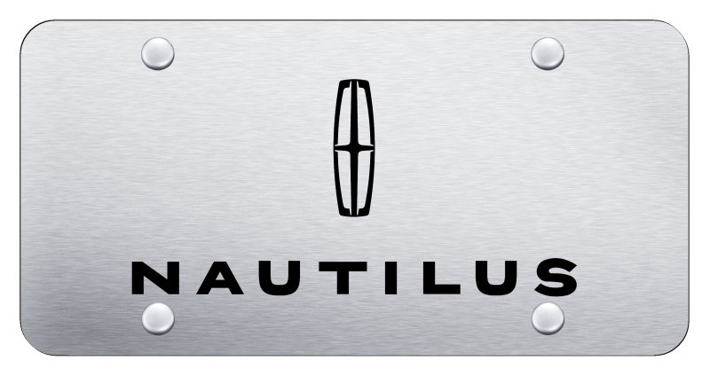 Nautilus License Plate - Laser Etched Brushed