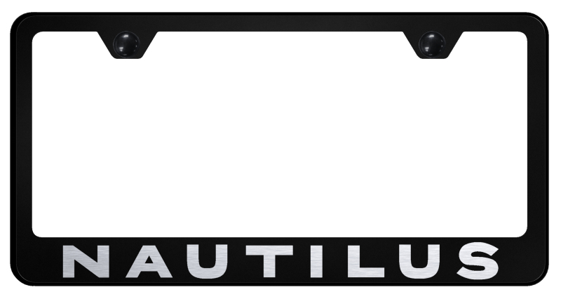 Nautilus Stainless Steel Frame - Laser Etched Black