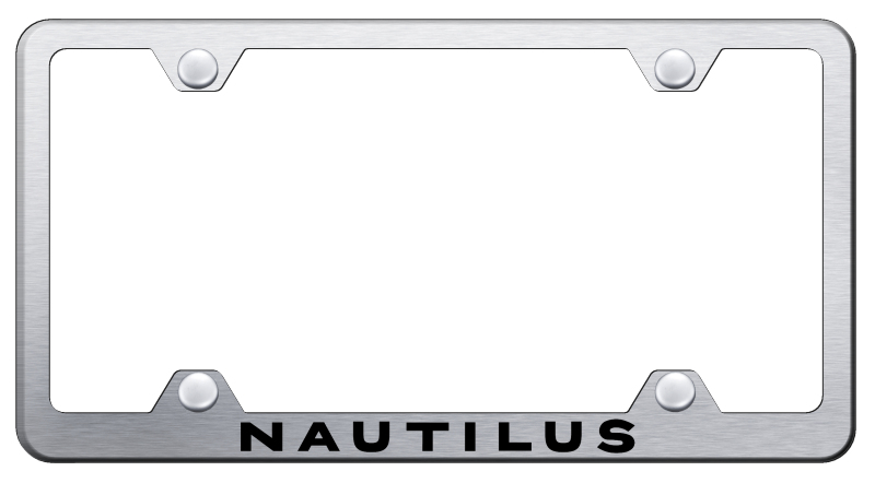 Nautilus Steel Wide Body Frame - Laser Etched Brushed
