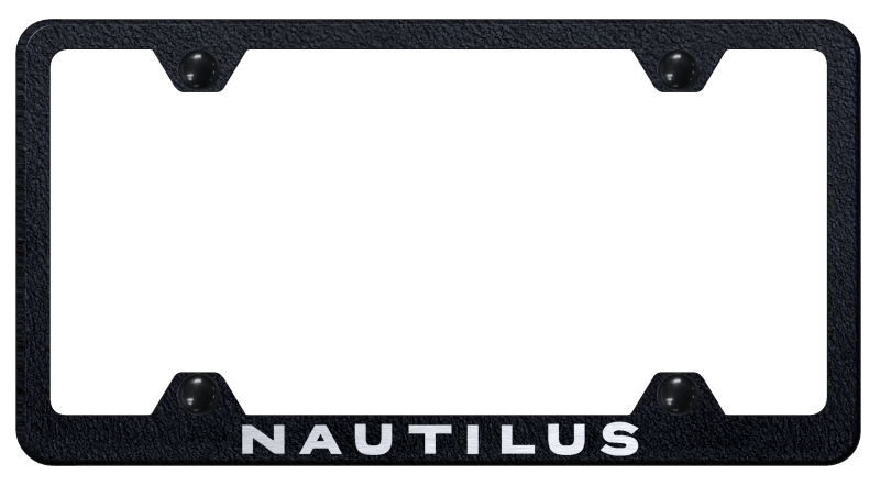 Nautilus Steel Wide Body Frame - Laser Etched Rugged Black