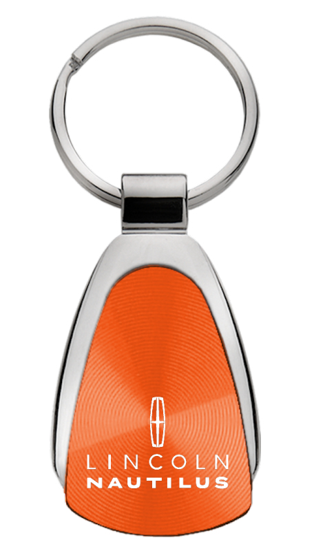 Nautilus Teardrop Key Fob - Orange