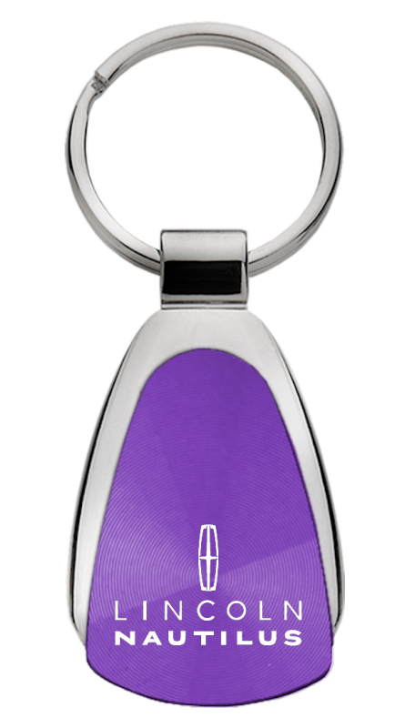 Nautilus Teardrop Key Fob - Purple