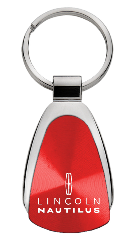 Nautilus Teardrop Key Fob - Red