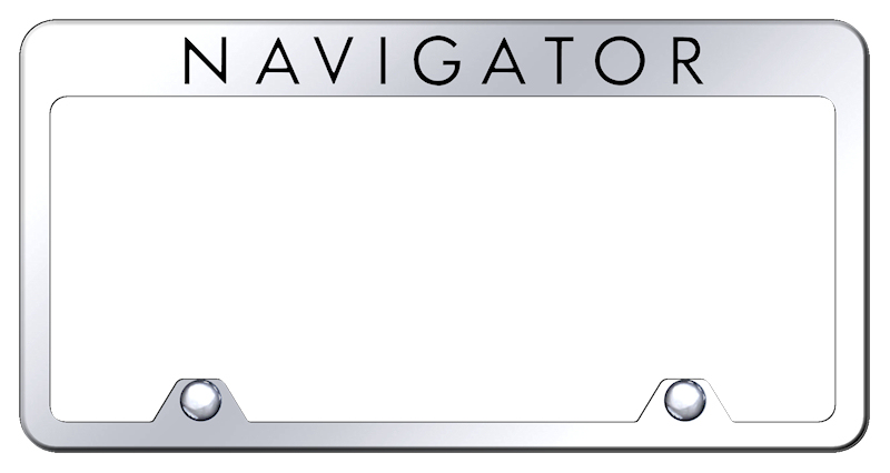 Navigator Steel Truck Frame - Laser Etched Mirrored