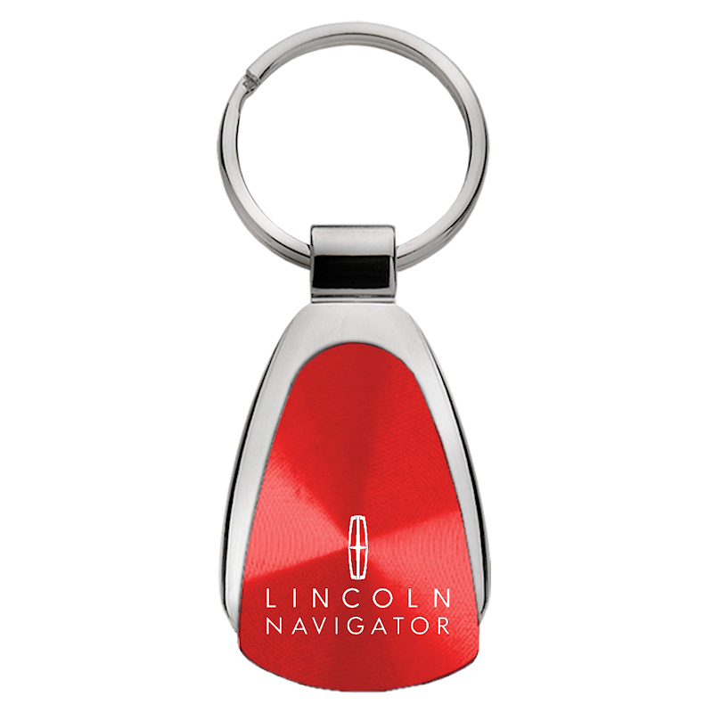 Navigator Teardrop Key Fob - Red