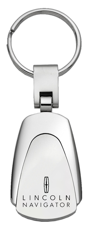 Navigator Teardrop Key Fob - Silver