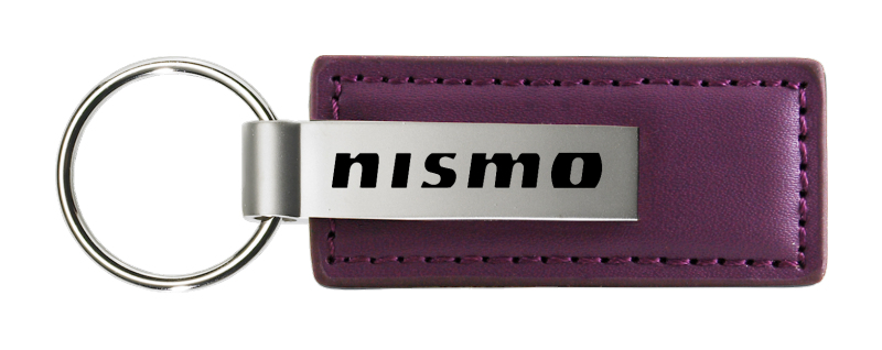 Nismo Leather Key Fob - Purple
