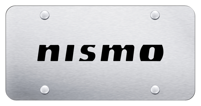 Nismo License Plate - Laser Etched Brushed