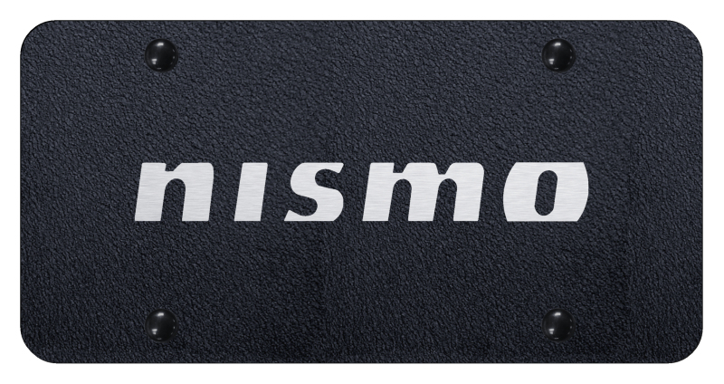 Nismo License Plate - Laser Etched Rugged Black