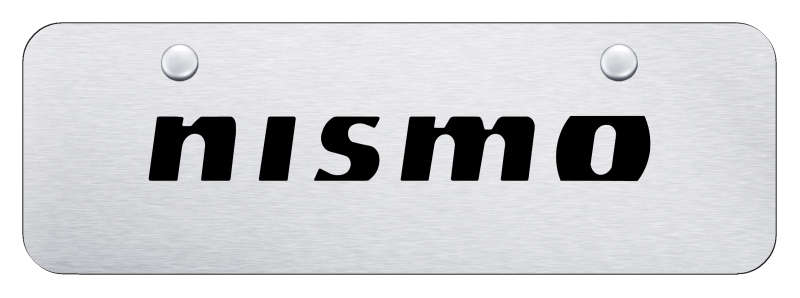 Nismo Mini Plate - Laser Etched Brushed