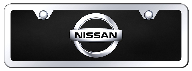 Nissan 2002 Acrylic Mini Kit - Chrome on Black