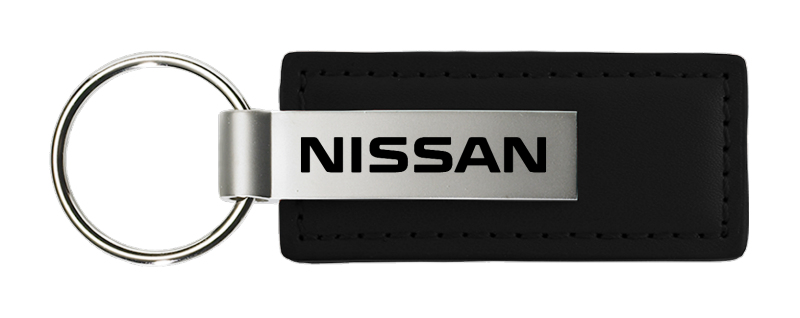 Nissan Leather Key Fob - Black