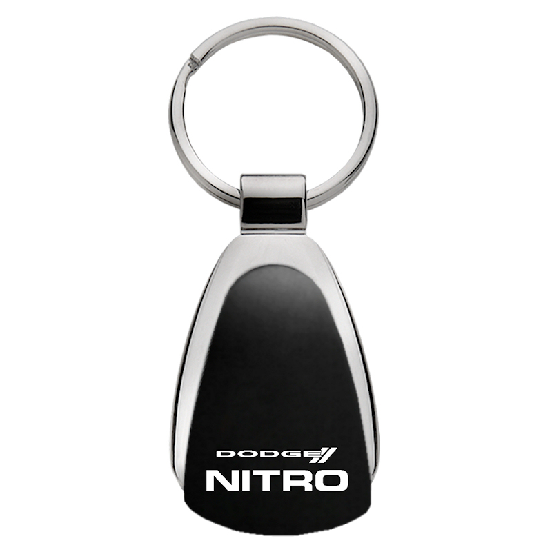 Nitro Teardrop Key Fob - Black