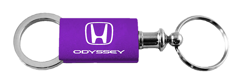 Odyssey Anodized Aluminum Valet Key Fob - Purple