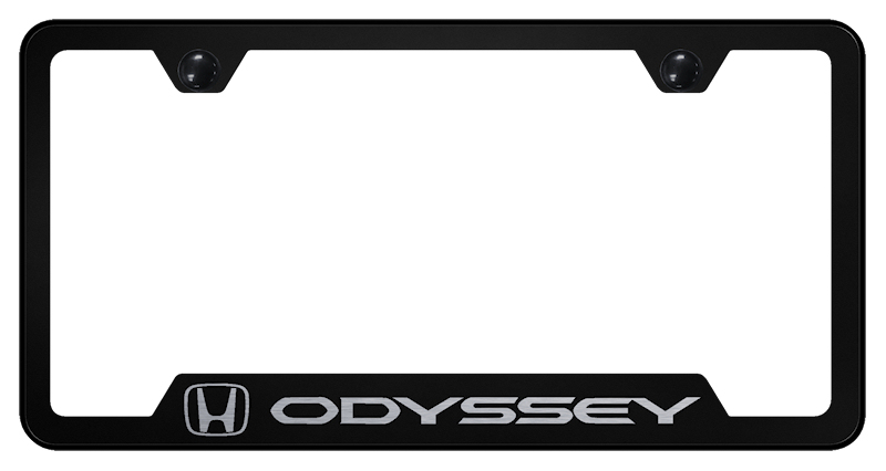 Odyssey Cut-Out Frame - Laser Etched Black