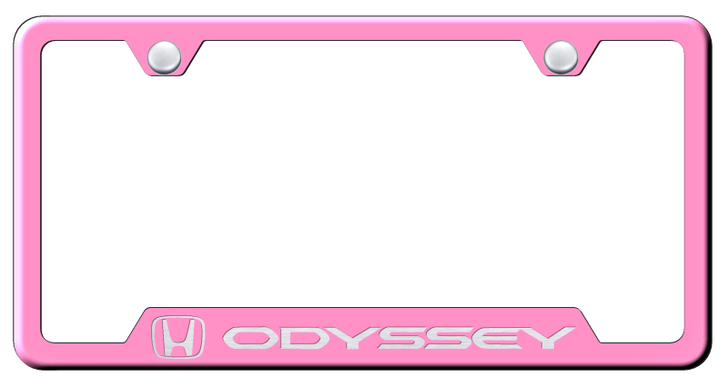 Odyssey Cut-Out Frame - Laser Etched Pink