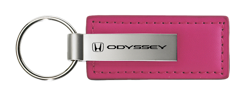 Odyssey Leather Key Fob - Pink